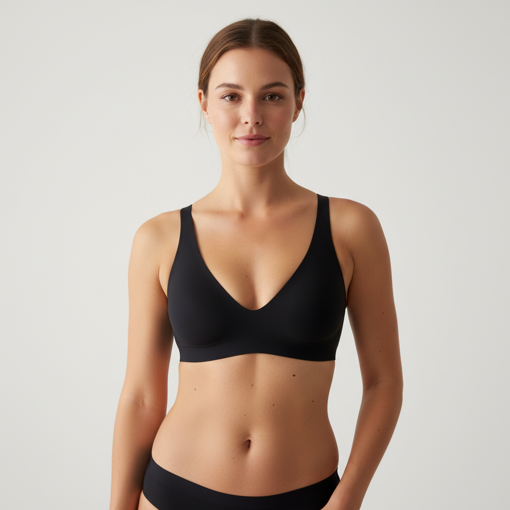 Nahtloses Design/Der nahtlose Komfort-BH passt sich sanft deinem Körper an – ohne zu zwicken oder zu kratzen.